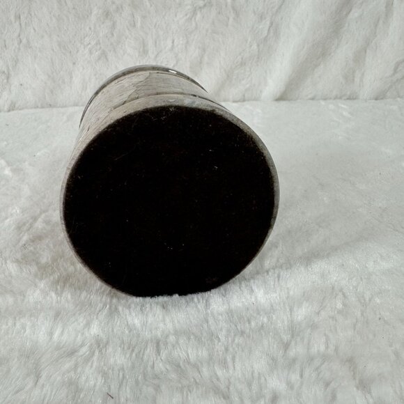 Handcrafted Gray Marble Storage Jar With Lid Trinket holder Heavy - Picture 2 of 8